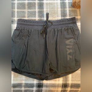 ZYIA Black Mesh Speedy Shorts